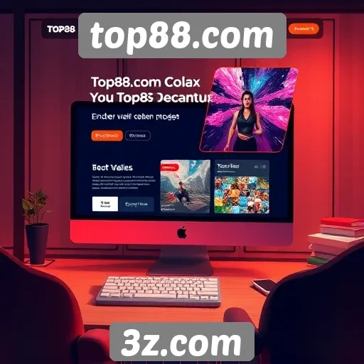 A evolução do design do top88.com