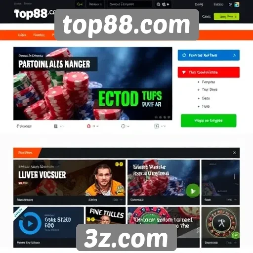 Desempenho e velocidade do site Top88.com em avaliação