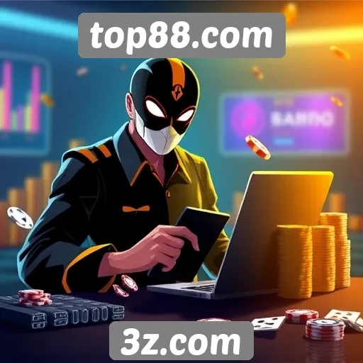 Recursos de segurança no site de jogos top88.com