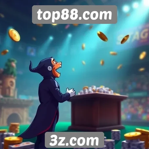 Variedade de jogos oferecidos no top88.com
